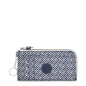 Kipling Dafni Printed Wallet Portefeuille Blauw | NL 1039NW